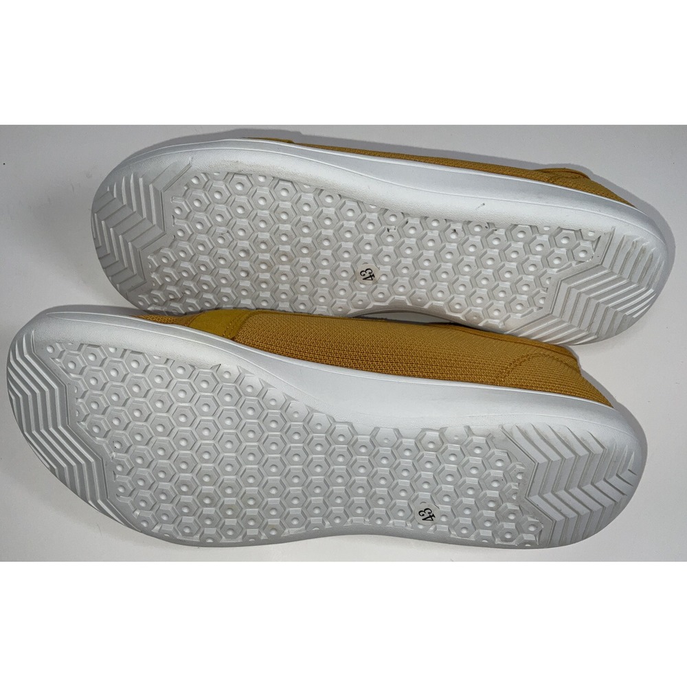 NWOB Men's Whitin Minimalist Barefoot Zero Drop Sole Sneakers - Yellow - Size 10 - Picture 9 of 9